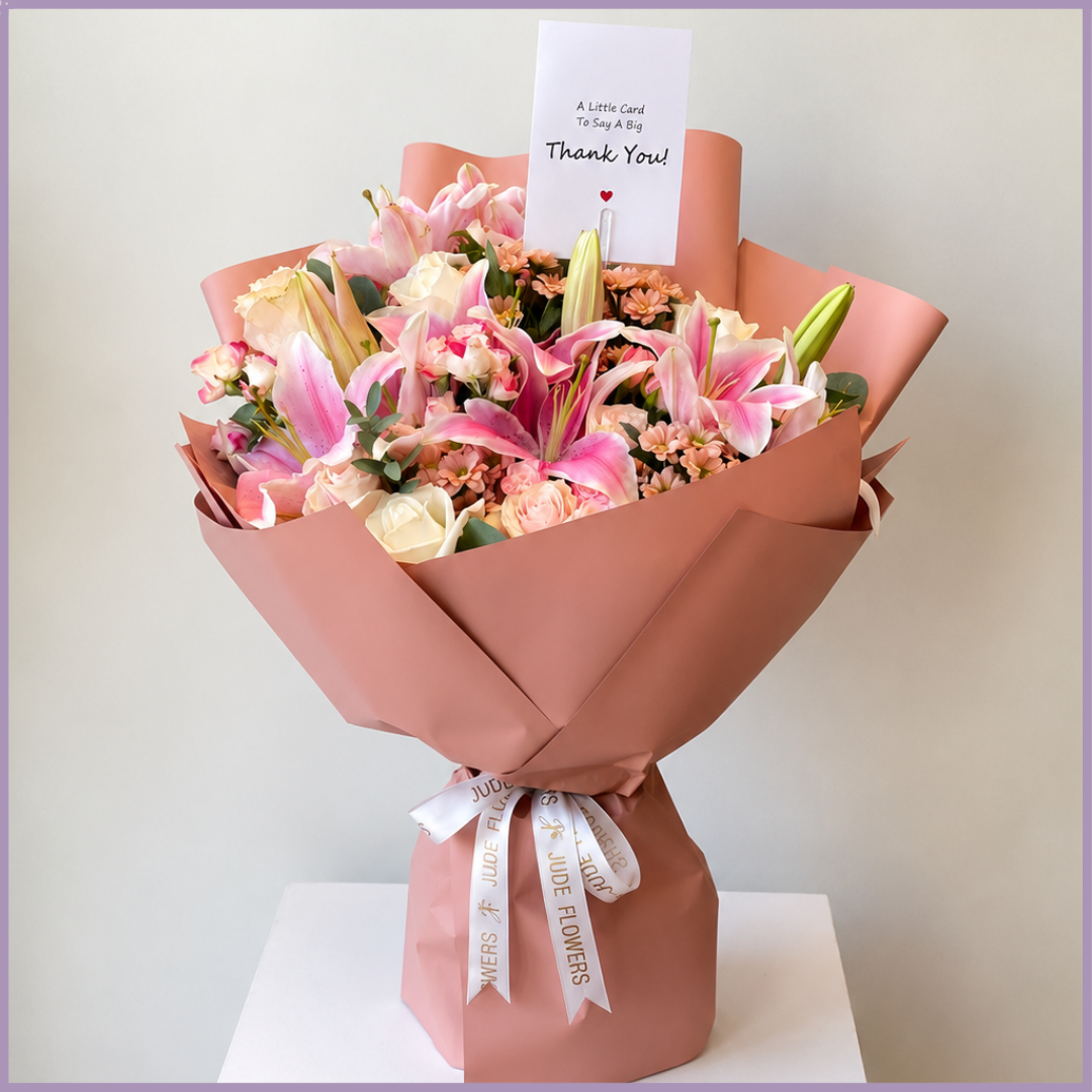 Blush Gratitude Bouquet