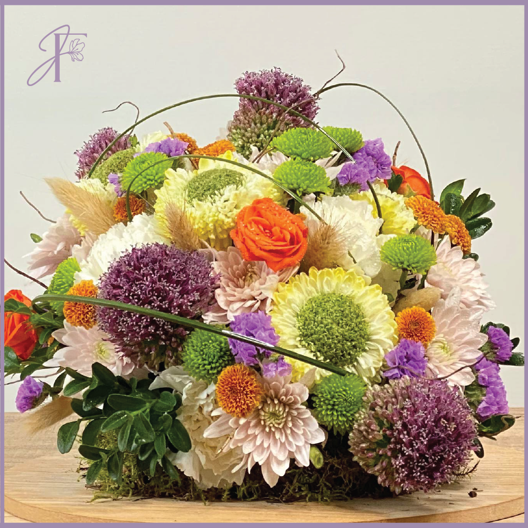 Garden Harmony – Floral Centerpiece Arrangement