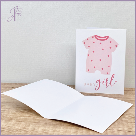 Greeting Card: New Born (Girl)