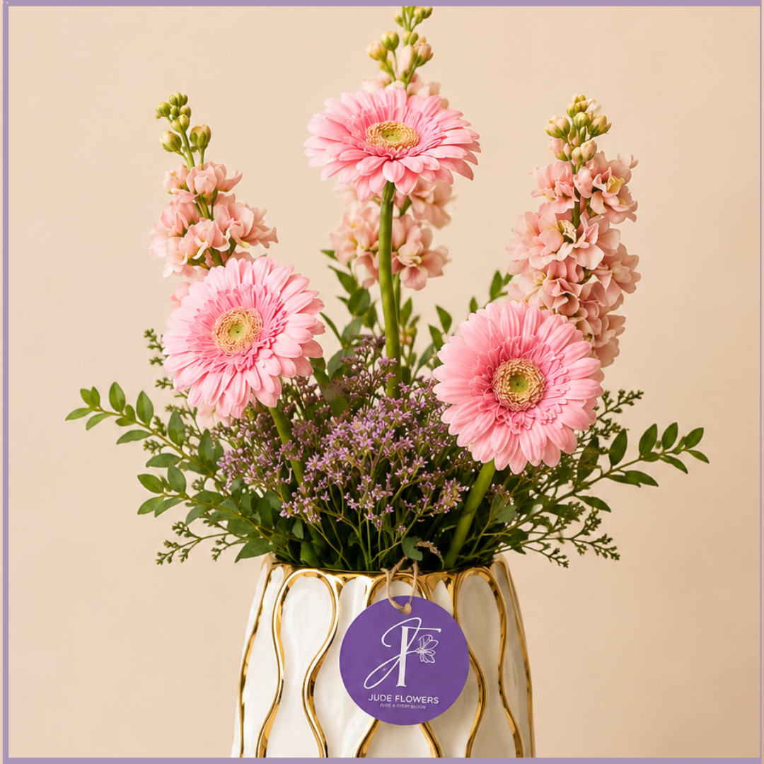 Blush Gerbera Elegance