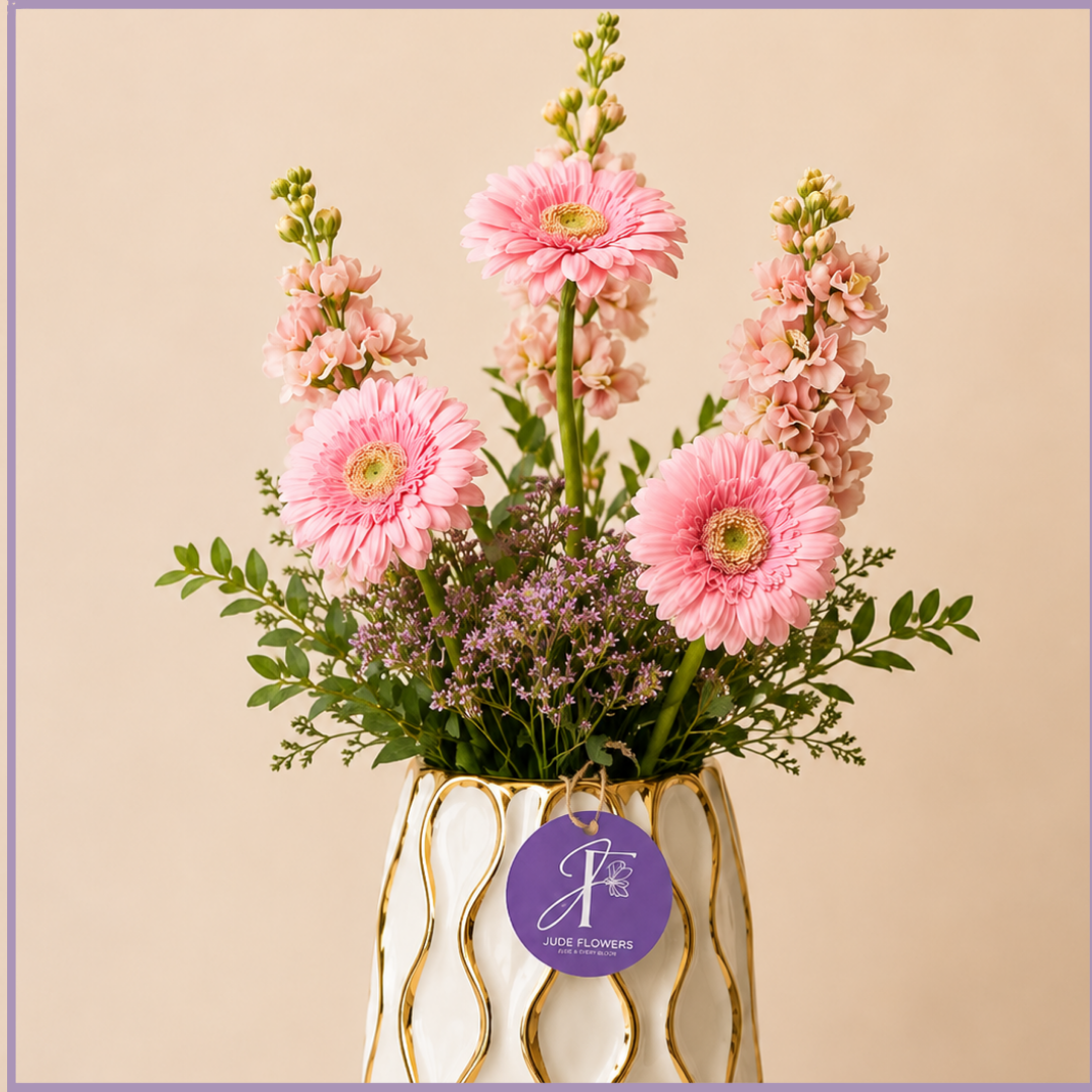 Blush Gerbera Elegance