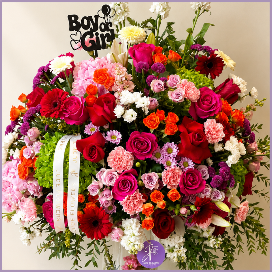 Grand Celebration – Luxury Mixed Flower Arrangement