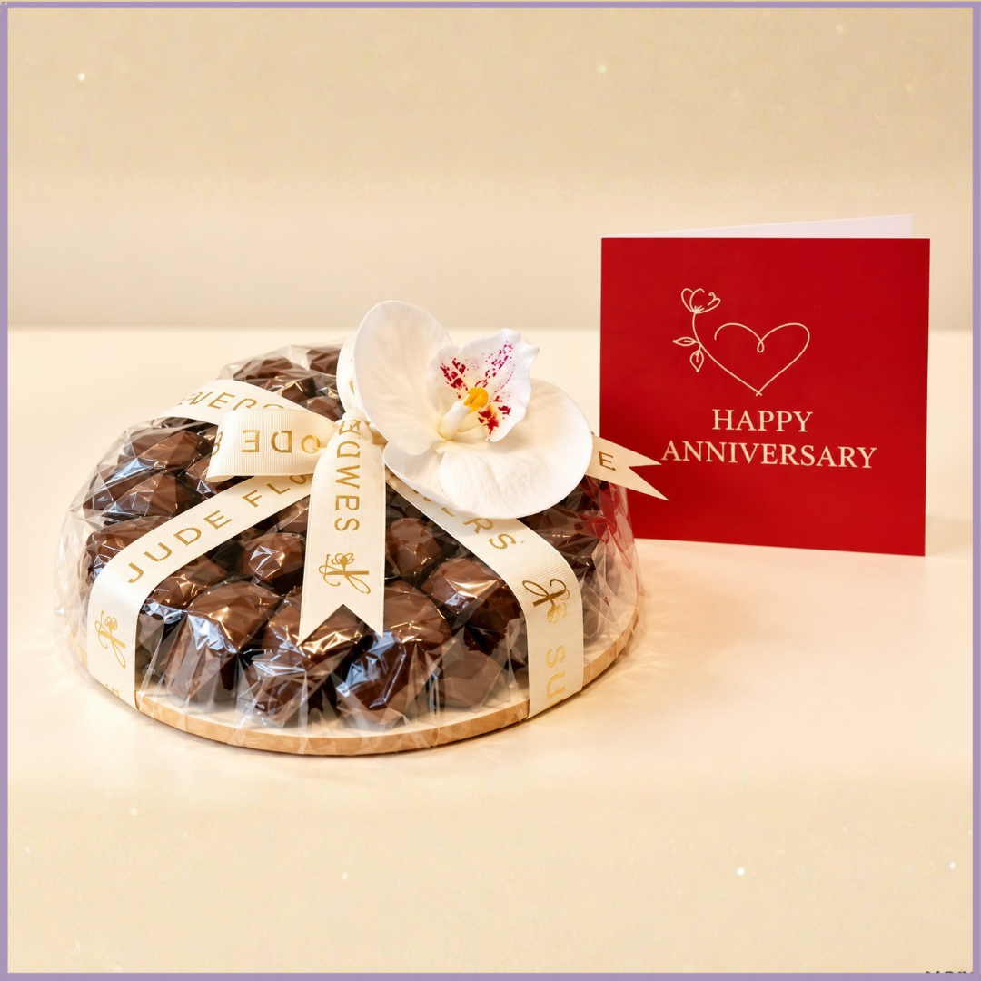 Anniversary Elegance – Chocolate &amp; Orchid Gif