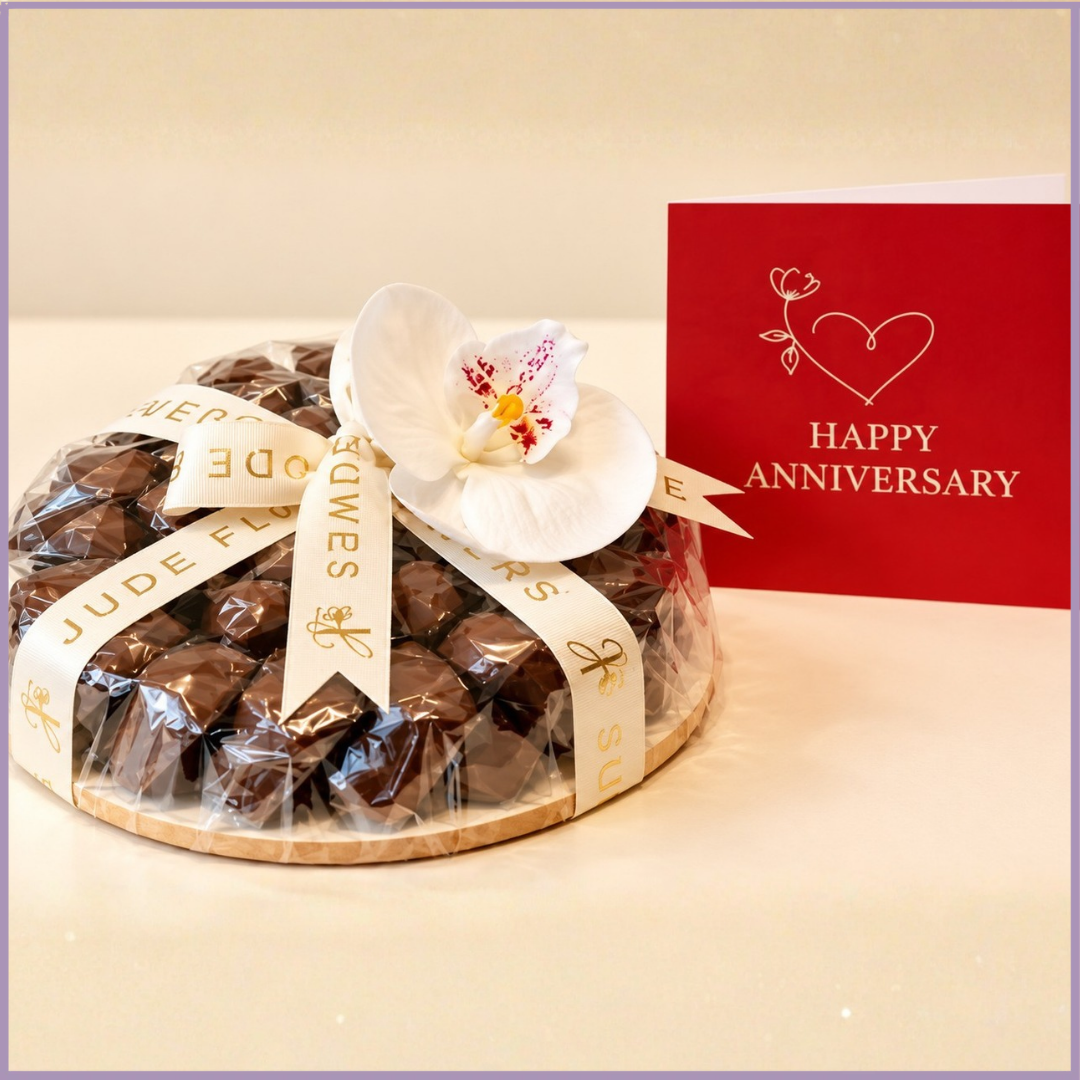 Anniversary Elegance – Chocolate &amp; Orchid Gif