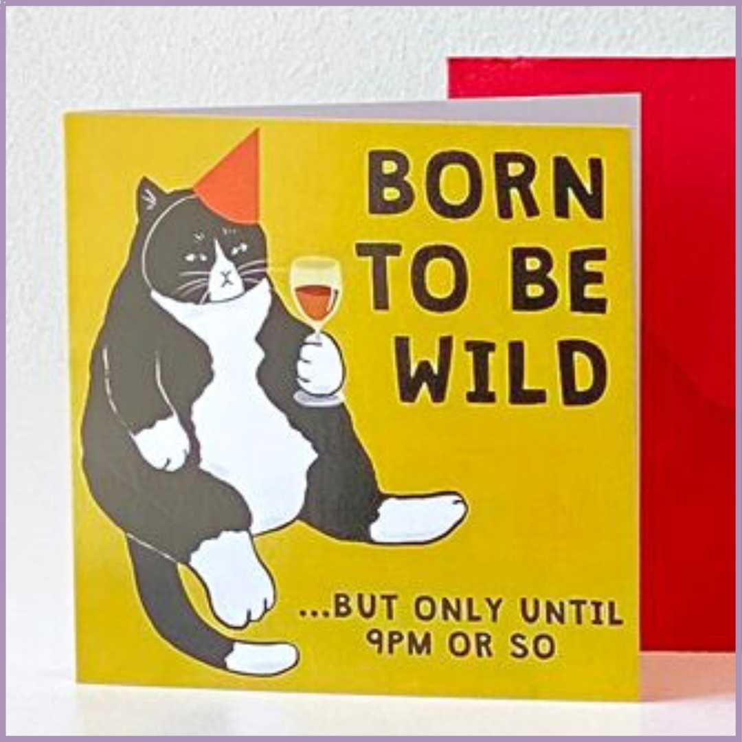 Born to Be Wild Greeting Card