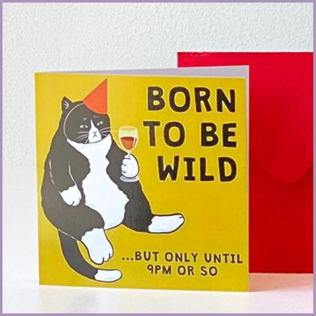 Born to Be Wild Greeting Card