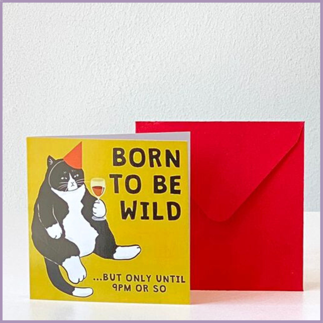 Born to Be Wild Greeting Card