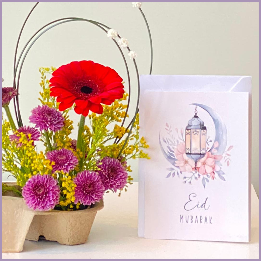 Red Gerbera Caribou Coffee Duo