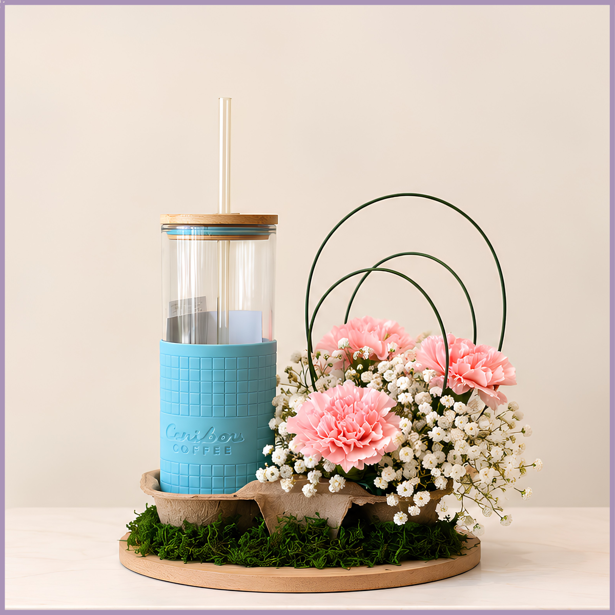 Caribou Floral Gift - سلة كاريبو المزهرة