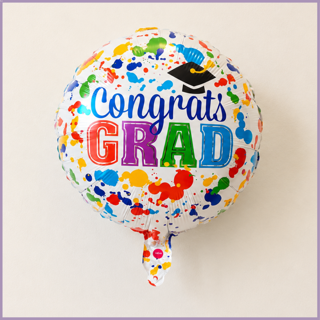 Colour Splash Graduation Balloon