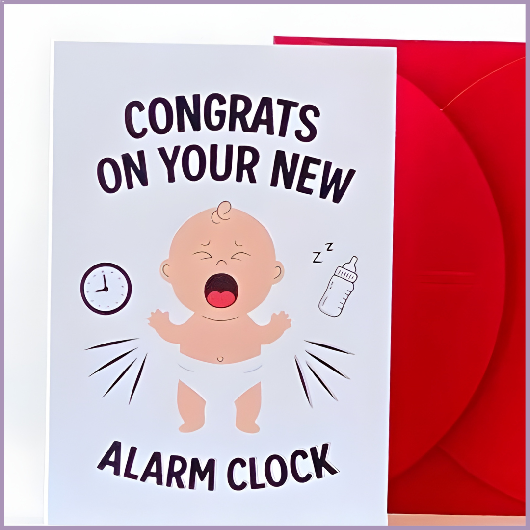 Congrats on Your New Alarm Clock Greeting Card