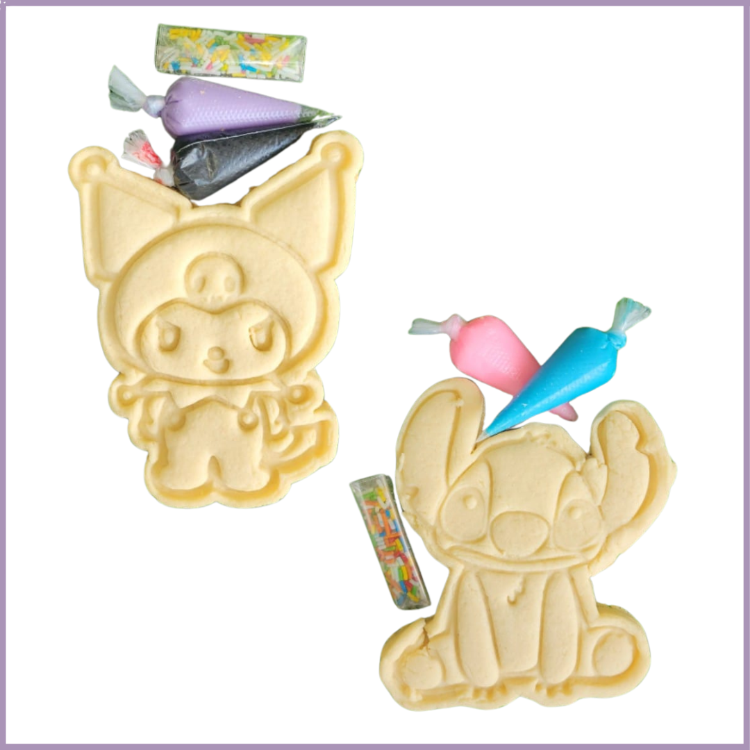 Dream Bites x Jude Flowers Kids Decoration Cookie Set 4 pcs