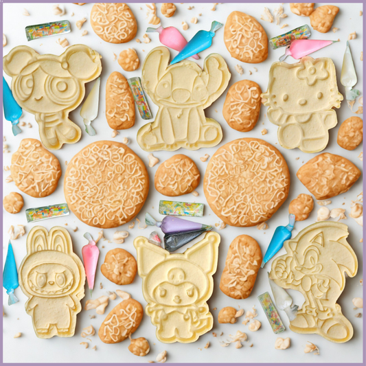 Dream Bites x Jude Flowers Kids Decoration Cookie Set 4 pcs