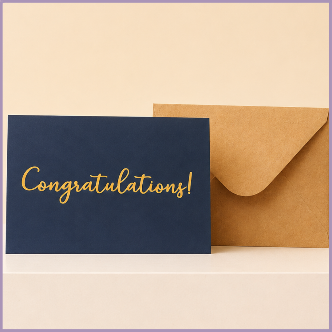 Elegant Congratulations Card