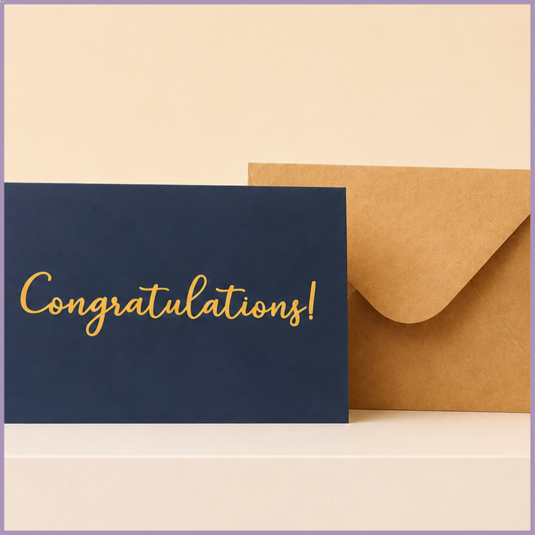 Elegant Congratulations Card