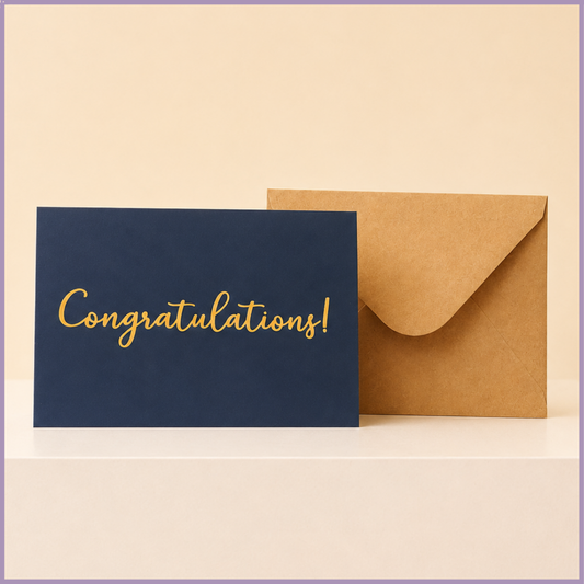 Elegant Congratulations Card