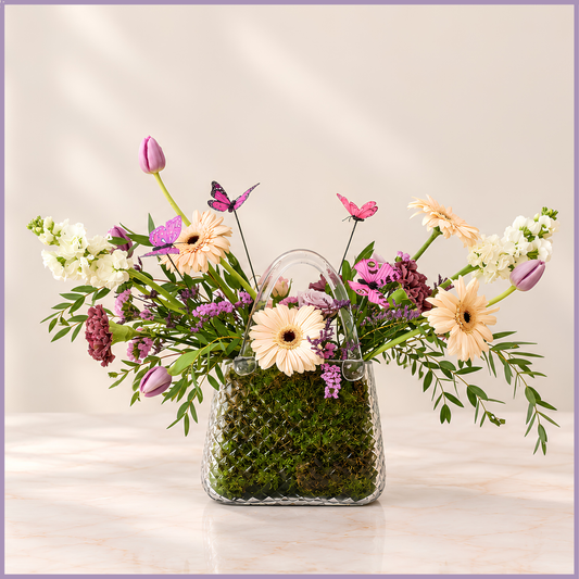Elegant Spring Blossom Handbag