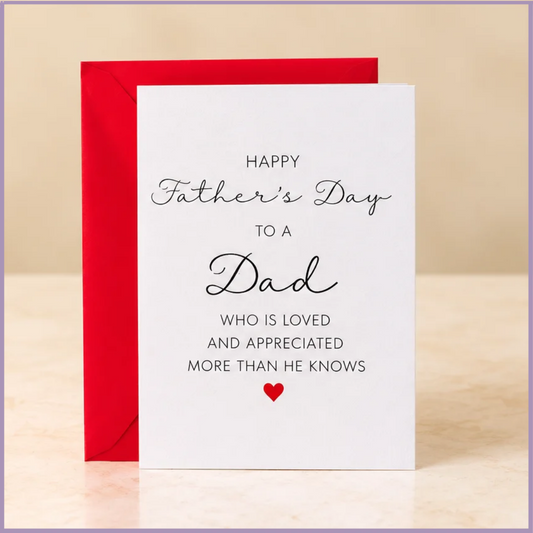 Forever Appreciated – Father's Day Greeting Card