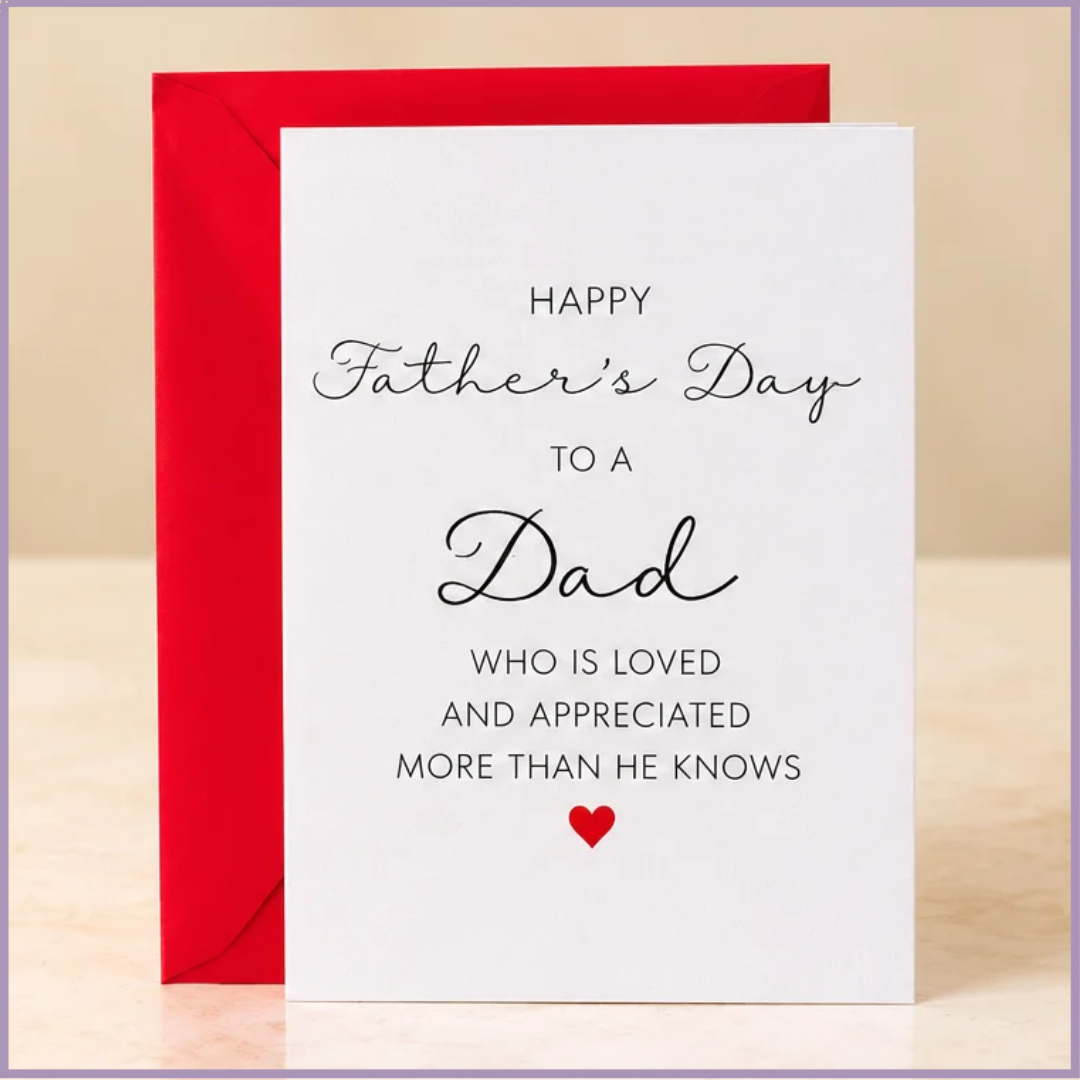 Forever Appreciated – Father's Day Greeting Card