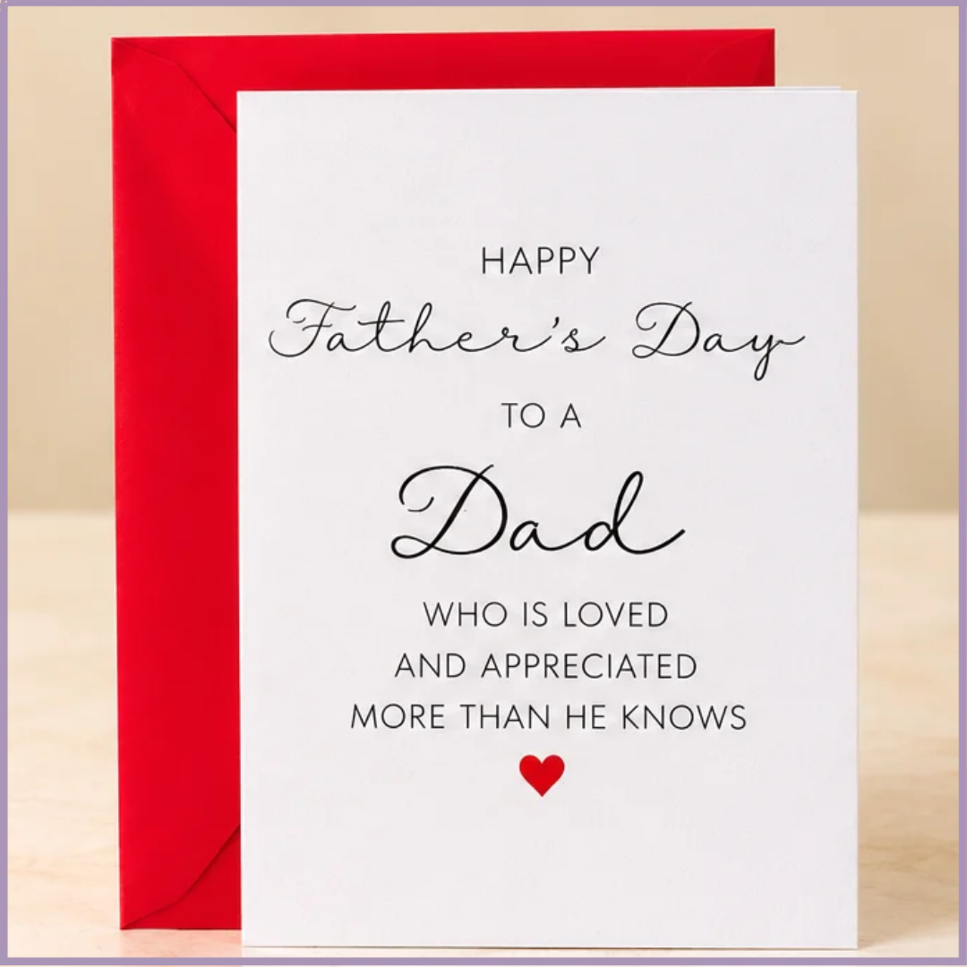 Forever Appreciated – Father's Day Greeting Card