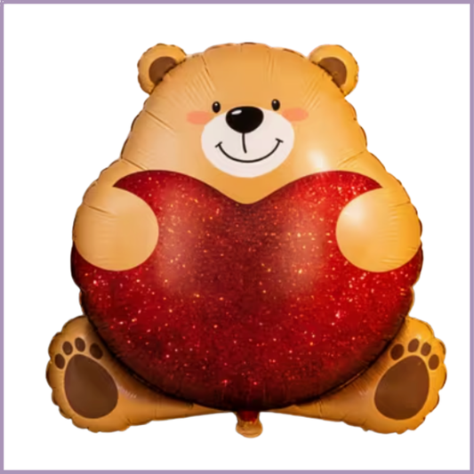 Forever Bear – Love Heart Balloon
