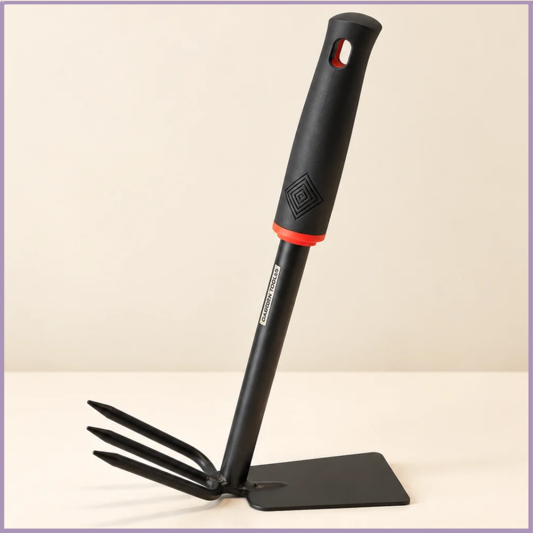 Garden Duo – 2-in-1 Hand Cultivator &amp; Hoe