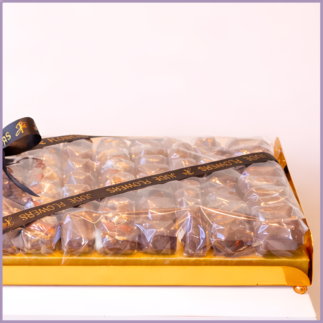 The Golden Luxury Dolcetta Belgium Chocolate Tray