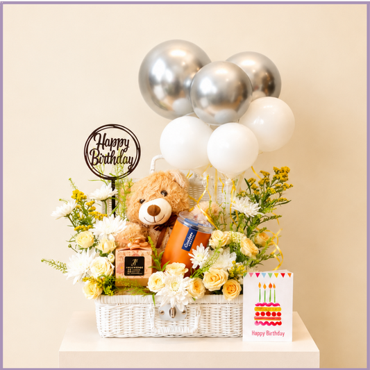 Golden Celebration Luxe Basket