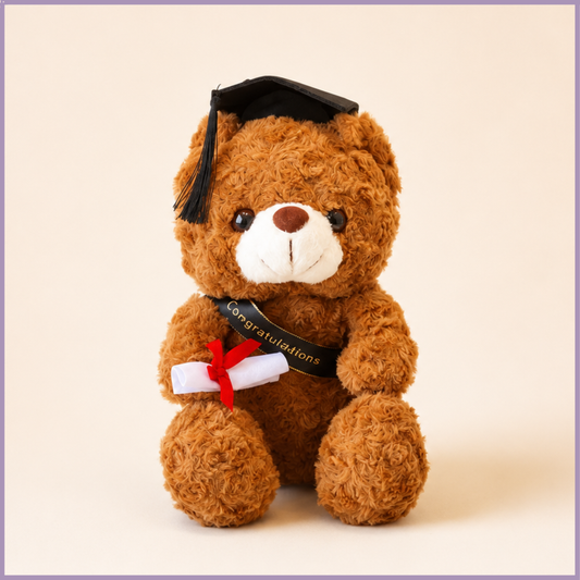 Graduation Teddy Bear with Diploma