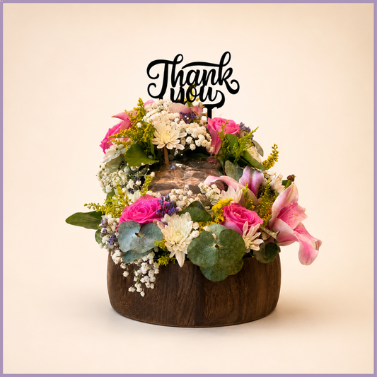Gratitude Royale Bloom Basket
