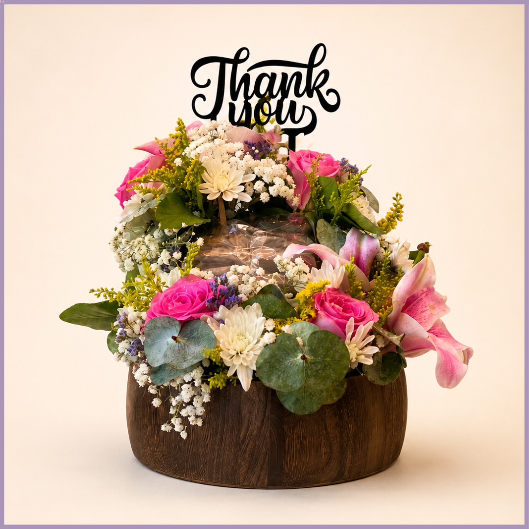 Gratitude Royale Bloom Basket