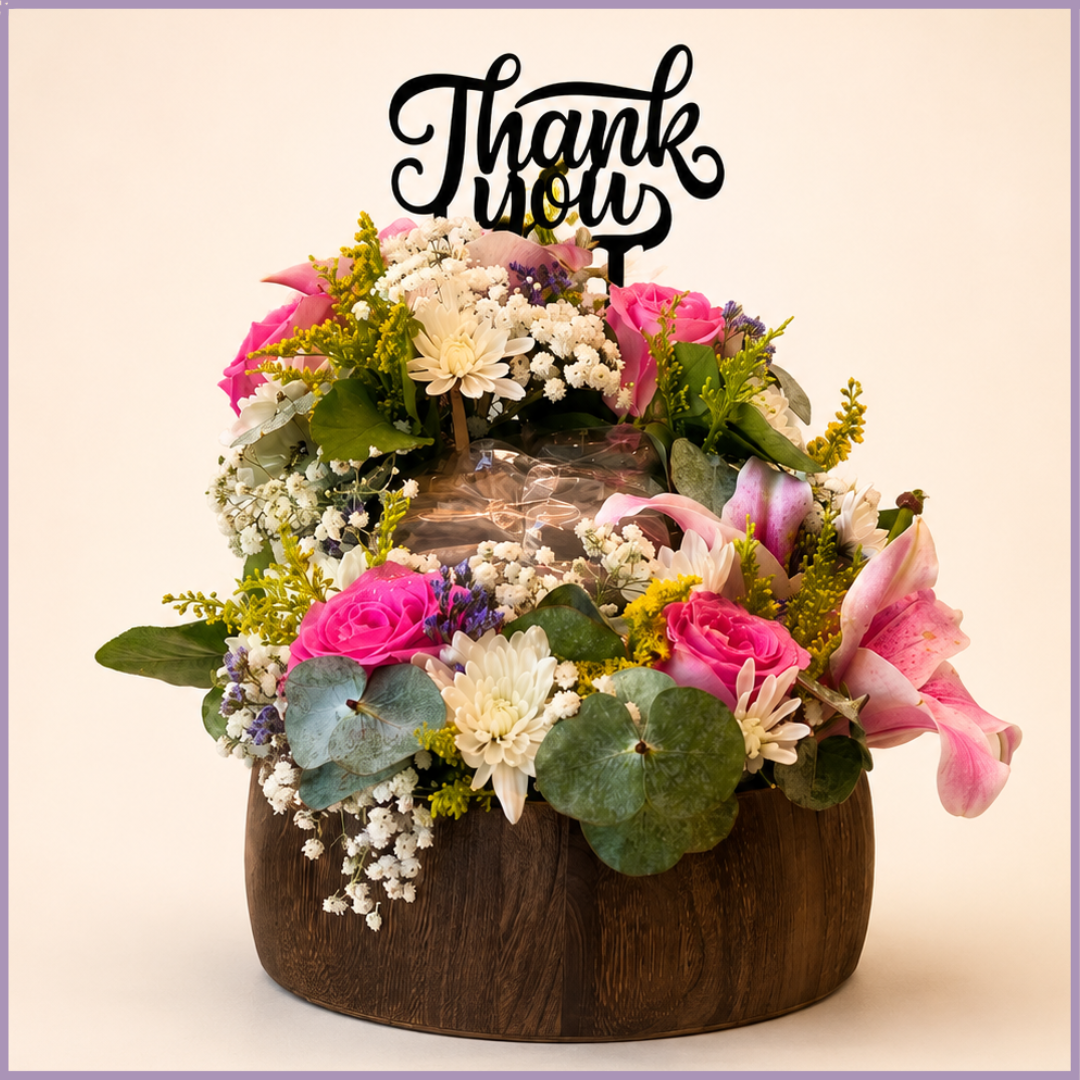Gratitude Royale Bloom Basket