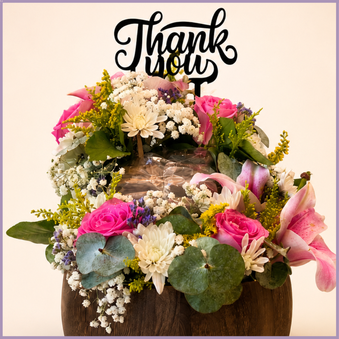 Gratitude Royale Bloom Basket