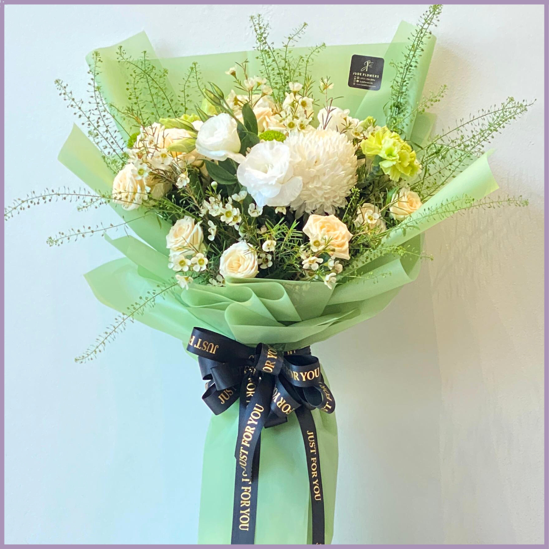 Green Breeze Bouquet I Get Well Soon I Congratulations