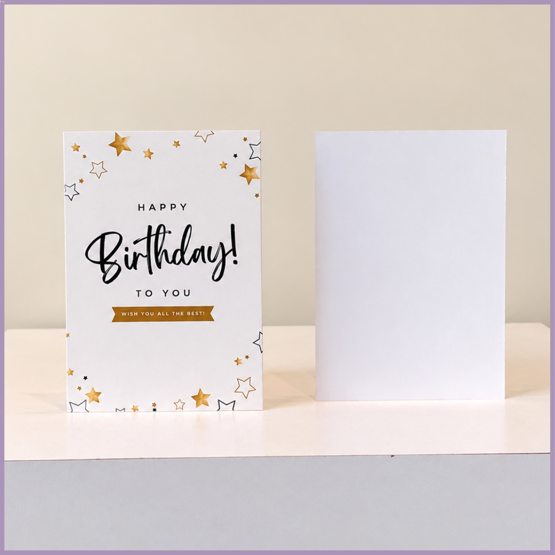 Happy Birthday Wishes Greeting Card