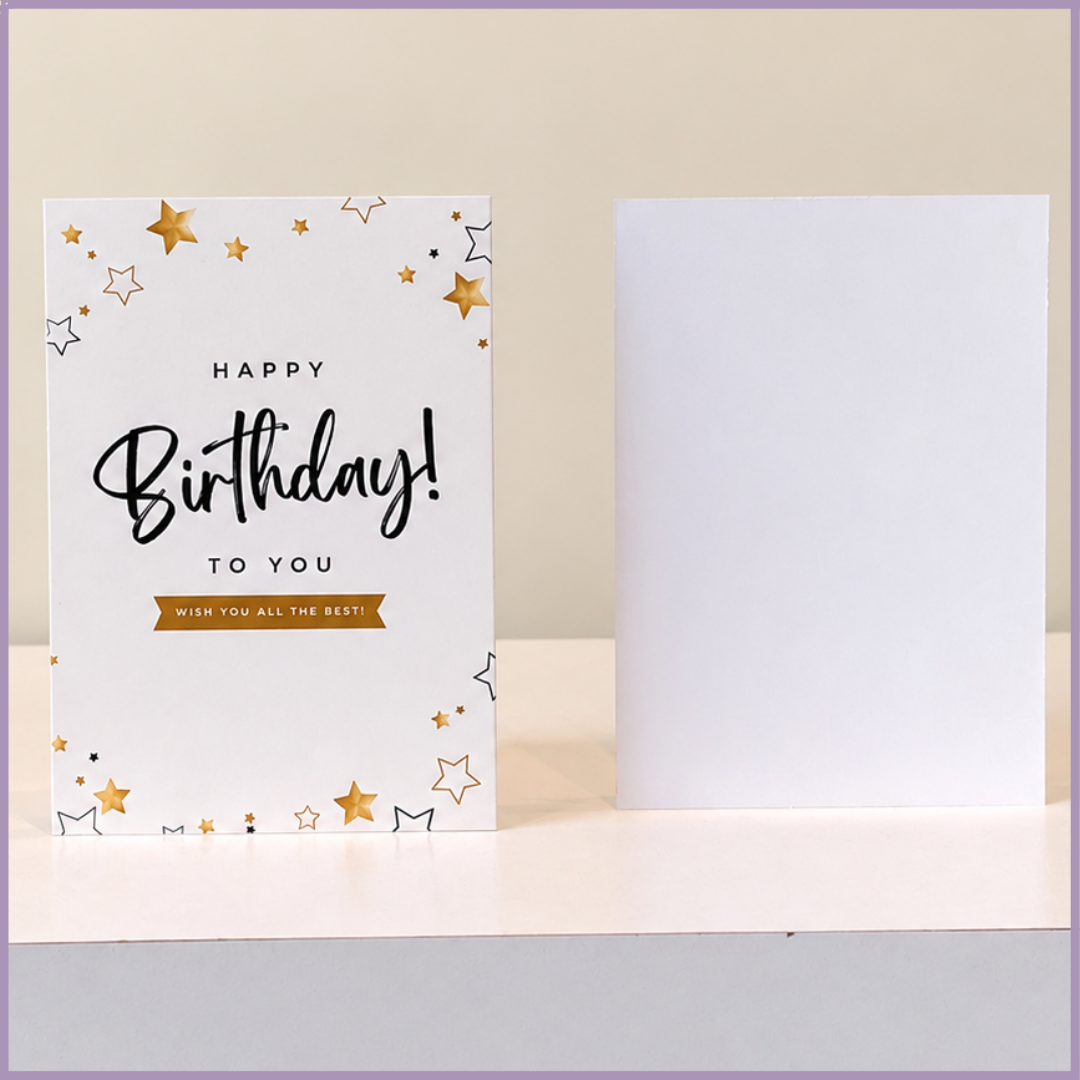 Happy Birthday Wishes Greeting Card