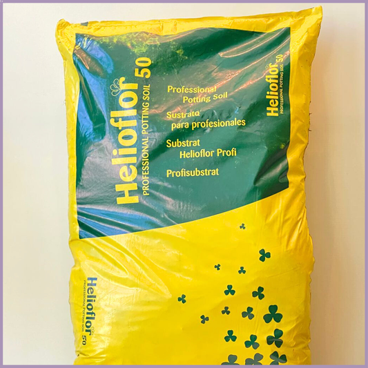 Helioflor Professional Potting Soil – 50 Liter Bag (Product of Holland)