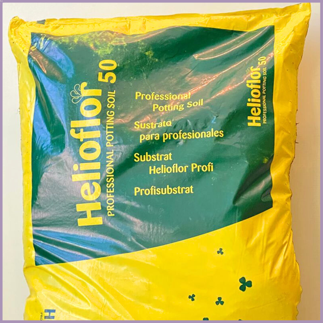 Helioflor Professional Potting Soil – 50 Liter Bag (Product of Holland)
