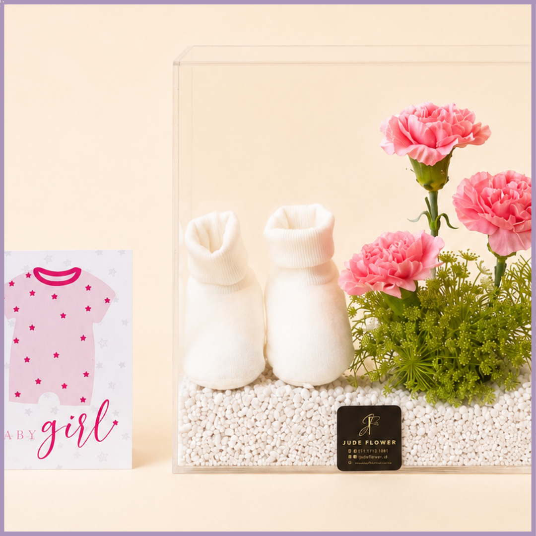 Pink Beginnings Baby Girl Gift Box