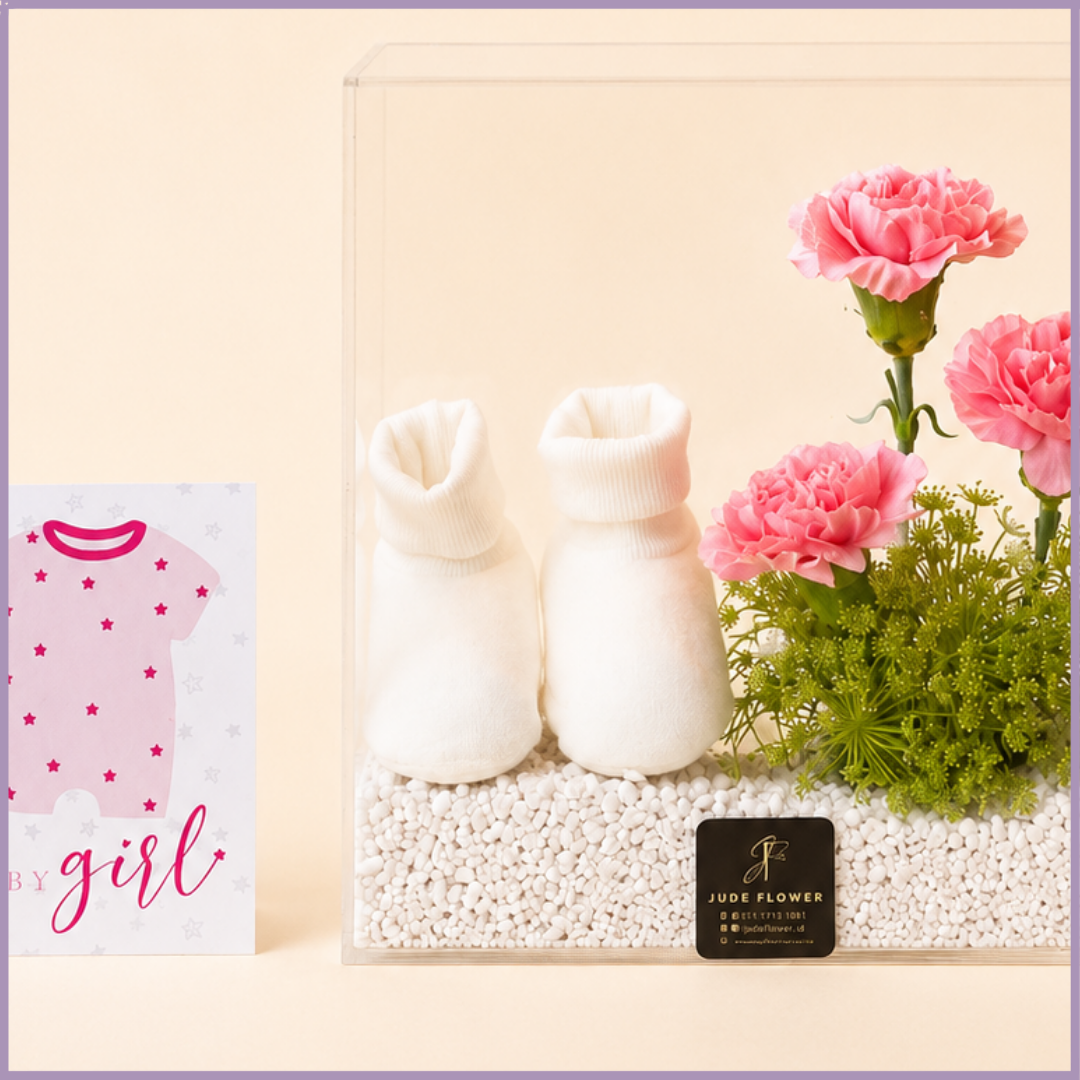 Pink Beginnings Baby Girl Gift Box