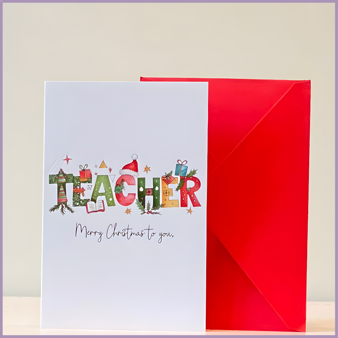 Greeting Card – Merry Christmas Teacher Edition