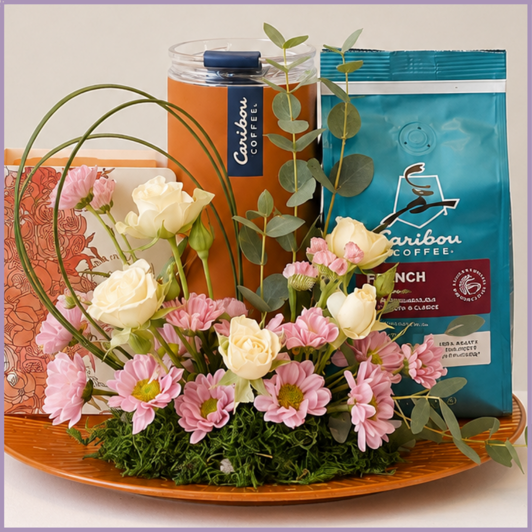 Morning Indulgence – Caribou Coffee Gift Tray