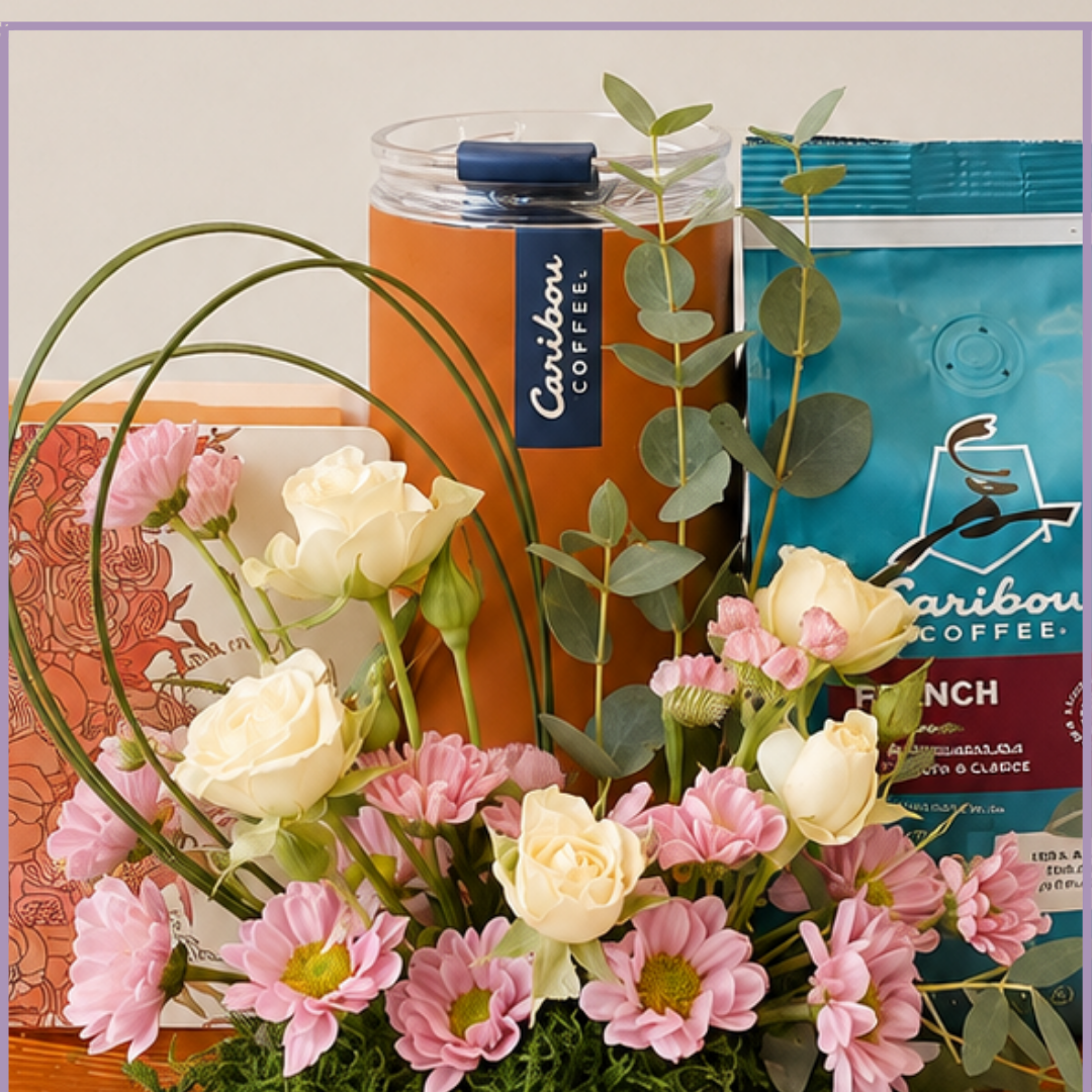 Morning Indulgence – Caribou Coffee Gift Tray