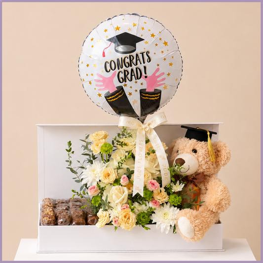 Pearl Diploma Graduation Luxe Chocolate Box