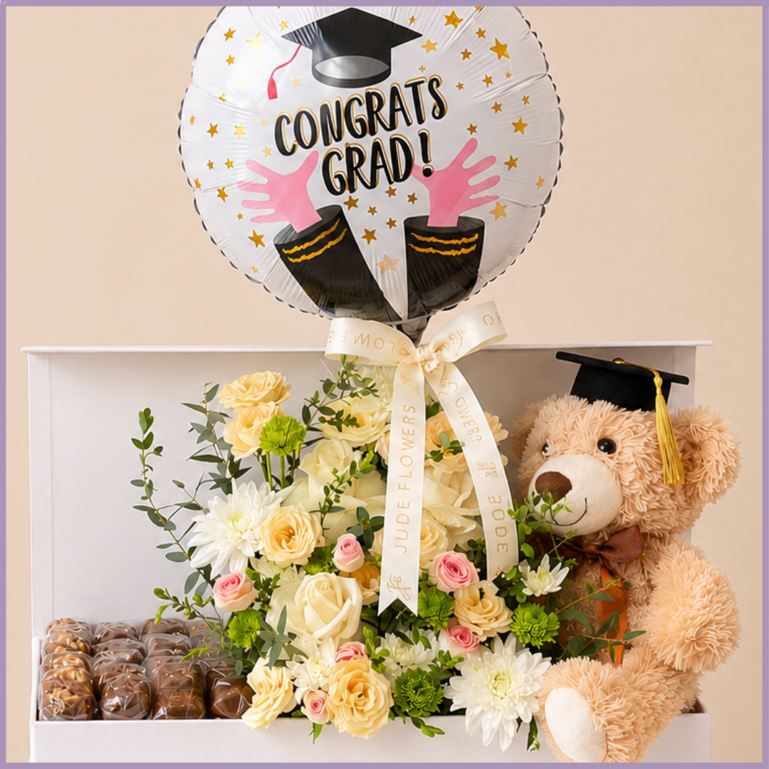 Pearl Diploma Graduation Luxe Chocolate Box