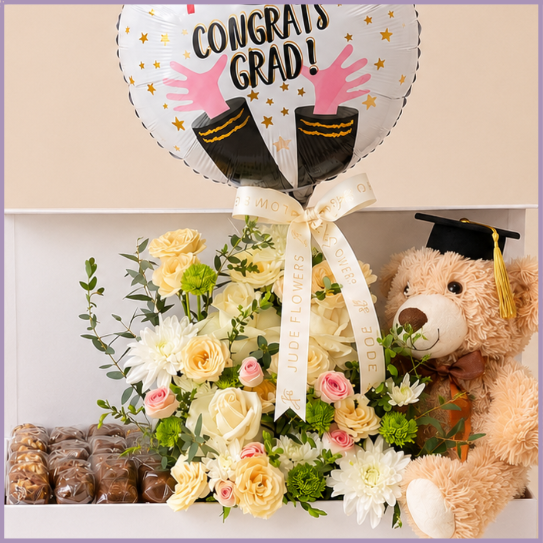 Pearl Diploma Graduation Luxe Chocolate Box