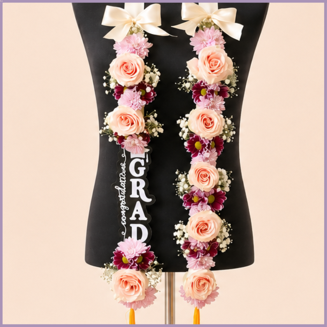 Pearl Souq Graduation Garland Necklace