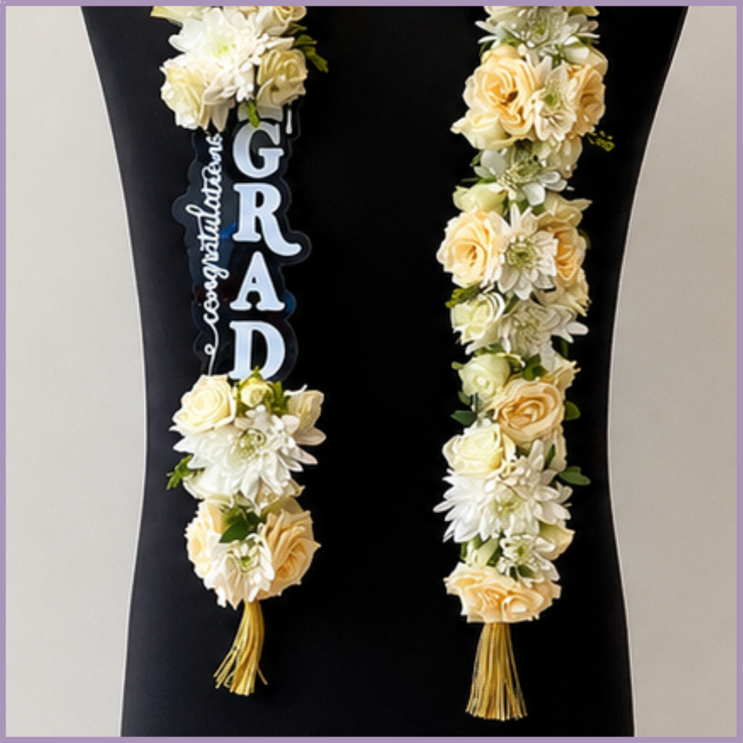 Pearl Tassel Graduation Garland