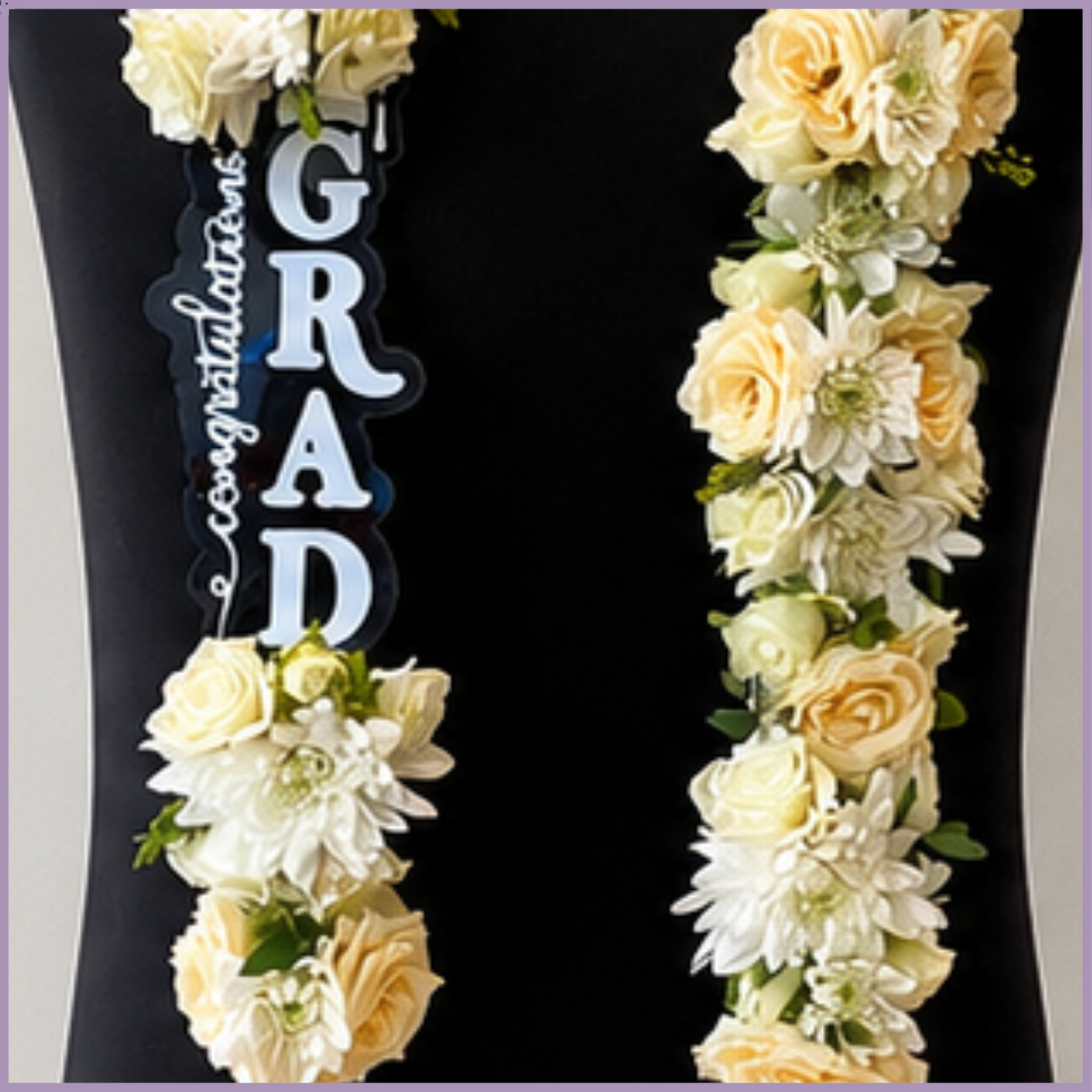 Pearl Tassel Graduation Garland