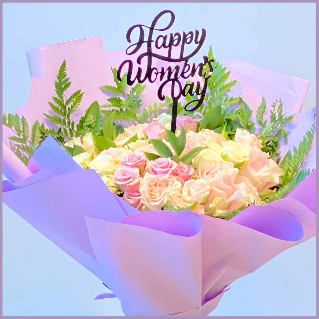 Purple Bloom Bouquet - Women’s Day Edition